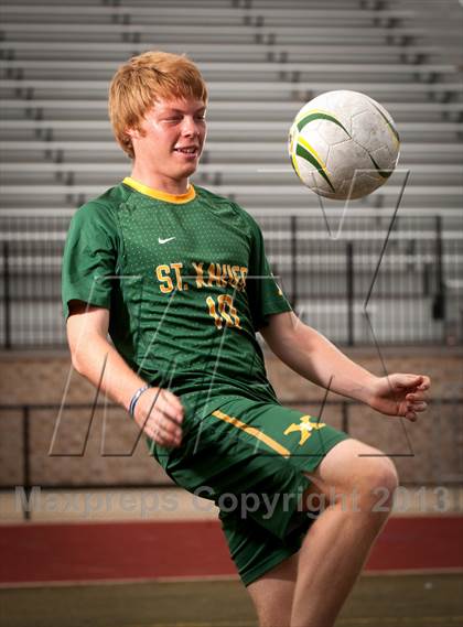 Thumbnail 2 in St. Xavier (Preseason Early Contenders Soccer Photo Shoot) photogallery.