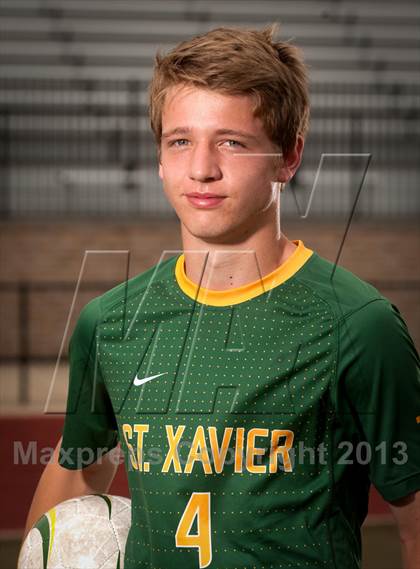 Thumbnail 2 in St. Xavier (Preseason Early Contenders Soccer Photo Shoot) photogallery.