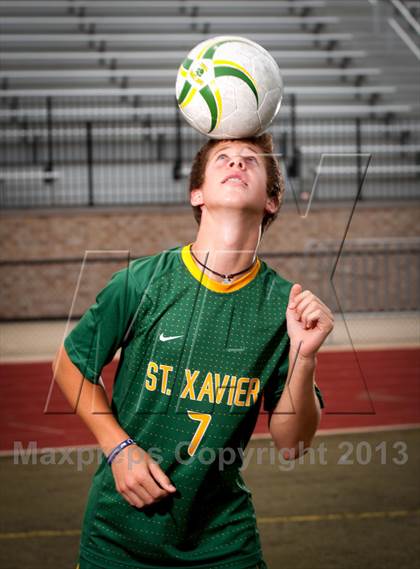 Thumbnail 2 in St. Xavier (Preseason Early Contenders Soccer Photo Shoot) photogallery.