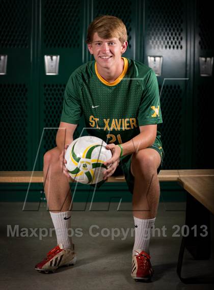 Thumbnail 3 in St. Xavier (Preseason Early Contenders Soccer Photo Shoot) photogallery.