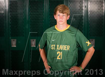 Thumbnail 3 in St. Xavier (Preseason Early Contenders Soccer Photo Shoot) photogallery.