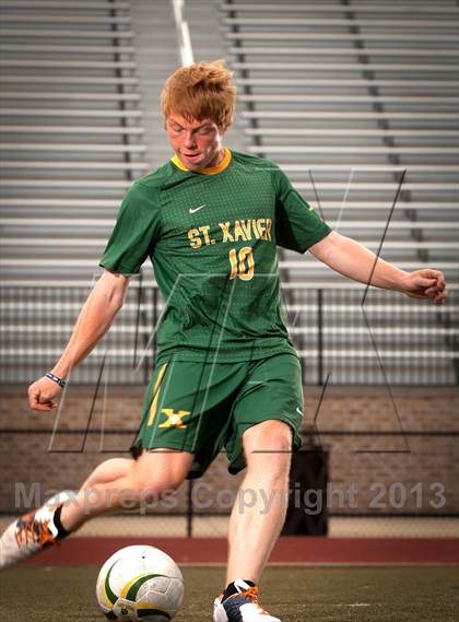 Thumbnail 2 in St. Xavier (Preseason Early Contenders Soccer Photo Shoot) photogallery.
