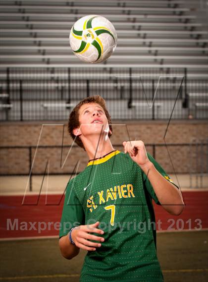 Thumbnail 3 in St. Xavier (Preseason Early Contenders Soccer Photo Shoot) photogallery.