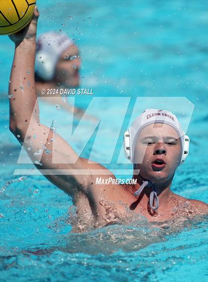 Thumbnail 2 in Brazoswood vs Clear Creek (Waterpolooza Tournament) photogallery.