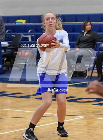 Thumbnail 3 in MacArthur [Douglas] vs Brennan (NISD Basketball Tournament) photogallery.