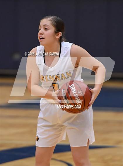 Thumbnail 1 in MacArthur [Douglas] vs Brennan (NISD Basketball Tournament) photogallery.
