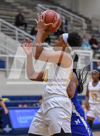 Thumbnail 2 in MacArthur [Douglas] vs Brennan (NISD Basketball Tournament) photogallery.