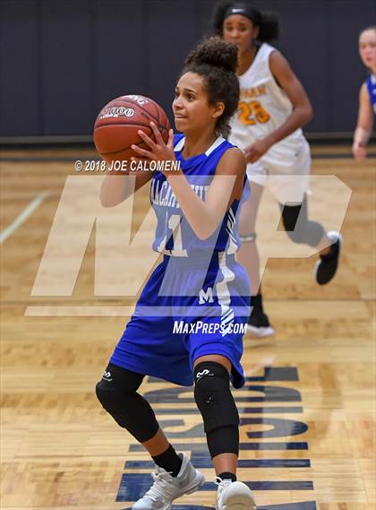 Thumbnail 3 in MacArthur [Douglas] vs Brennan (NISD Basketball Tournament) photogallery.