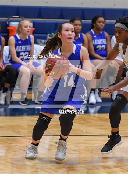 Thumbnail 2 in MacArthur [Douglas] vs Brennan (NISD Basketball Tournament) photogallery.