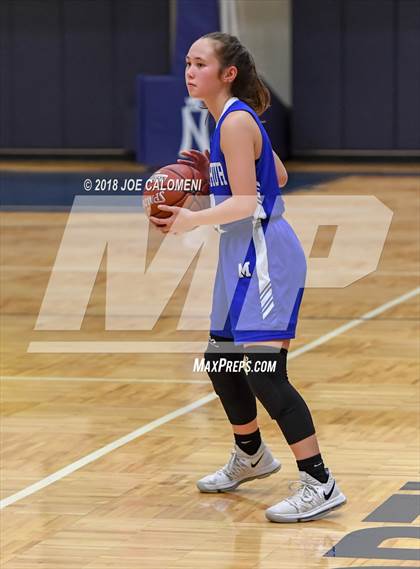 Thumbnail 1 in MacArthur [Douglas] vs Brennan (NISD Basketball Tournament) photogallery.