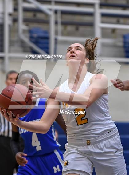 Thumbnail 3 in MacArthur [Douglas] vs Brennan (NISD Basketball Tournament) photogallery.