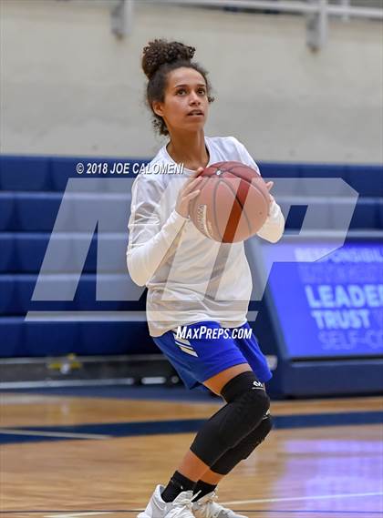 Thumbnail 3 in MacArthur [Douglas] vs Brennan (NISD Basketball Tournament) photogallery.