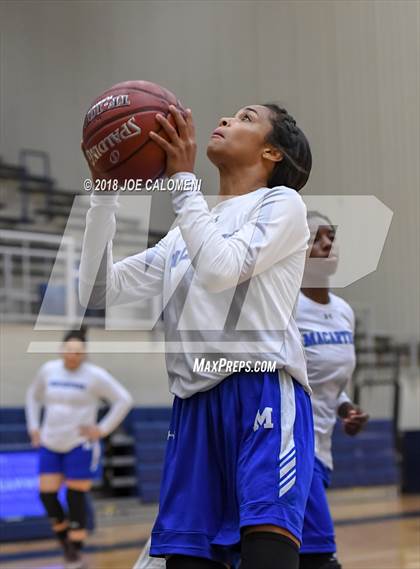 Thumbnail 1 in MacArthur [Douglas] vs Brennan (NISD Basketball Tournament) photogallery.