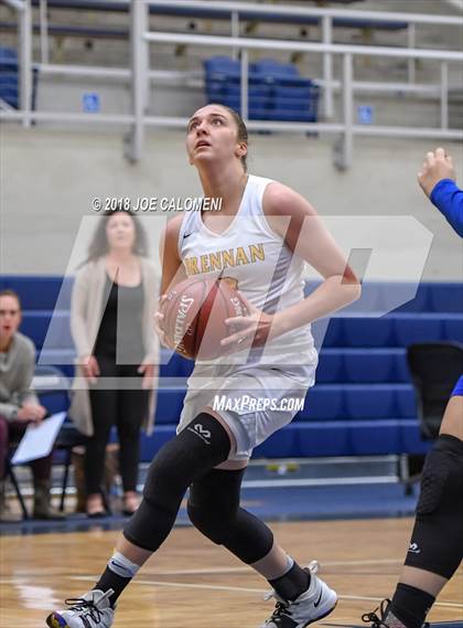 Thumbnail 1 in MacArthur [Douglas] vs Brennan (NISD Basketball Tournament) photogallery.