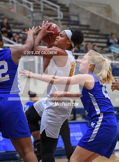 Thumbnail 2 in MacArthur [Douglas] vs Brennan (NISD Basketball Tournament) photogallery.