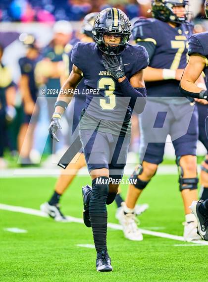 Thumbnail 3 in Jordan vs. Summer Creek (UIL 6A D2 Football Regional) photogallery.