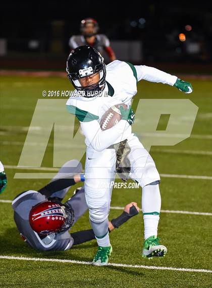 Thumbnail 2 in Lakeland Christian Academy vs. St. Paul's Prep (TCAF D2 Final) photogallery.