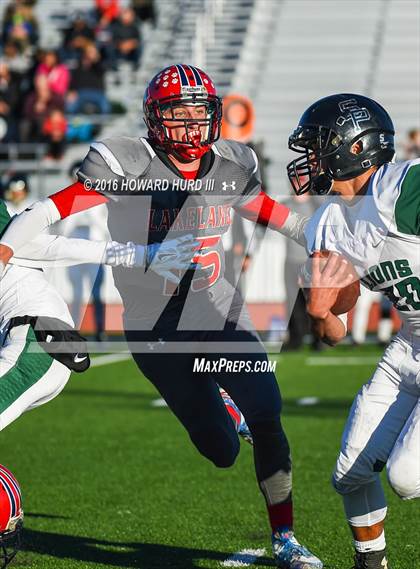 Thumbnail 2 in Lakeland Christian Academy vs. St. Paul's Prep (TCAF D2 Final) photogallery.