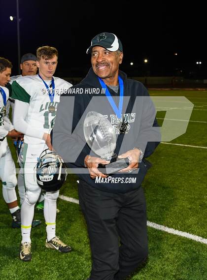 Thumbnail 2 in Lakeland Christian Academy vs. St. Paul's Prep (TCAF D2 Final) photogallery.