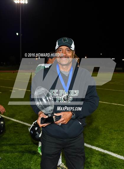 Thumbnail 1 in Lakeland Christian Academy vs. St. Paul's Prep (TCAF D2 Final) photogallery.