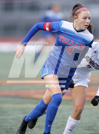 Thumbnail 2 in Tolland vs. Farmington (CIAC Girls Class L Final) photogallery.