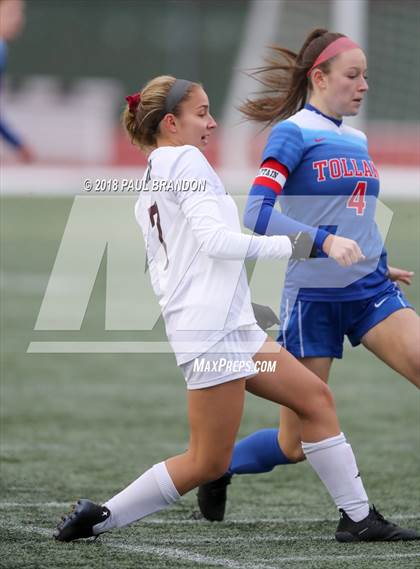 Thumbnail 2 in Tolland vs. Farmington (CIAC Girls Class L Final) photogallery.