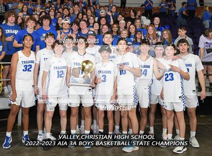 Thumbnail 1 in Monument Valley vs. Valley Christian (AIA 3A Final Awards) photogallery.