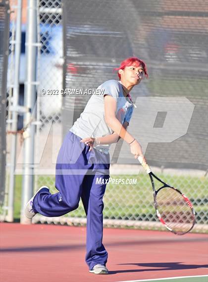 Thumbnail 2 in District 16-6A Tournament @ Cy Park Tennis photogallery.