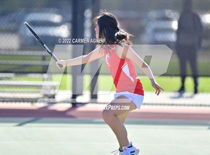 Thumbnail 1 in District 16-6A Tournament @ Cy Park Tennis photogallery.