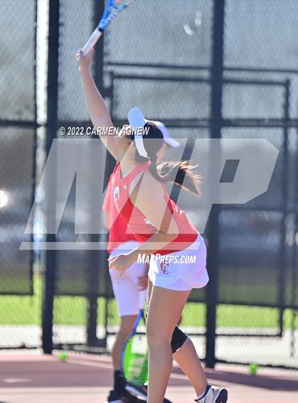 Thumbnail 2 in District 16-6A Tournament @ Cy Park Tennis photogallery.