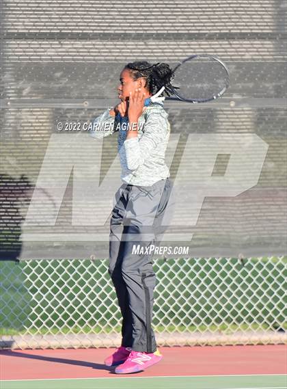 Thumbnail 1 in District 16-6A Tournament @ Cy Park Tennis photogallery.