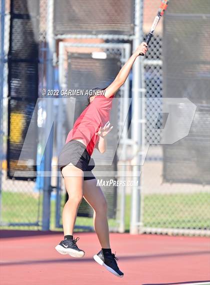 Thumbnail 1 in District 16-6A Tournament @ Cy Park Tennis photogallery.