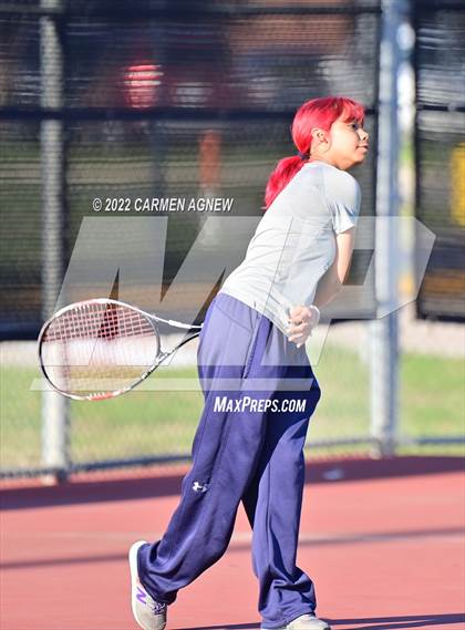 Thumbnail 3 in District 16-6A Tournament @ Cy Park Tennis photogallery.