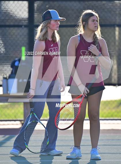 Thumbnail 1 in District 16-6A Tournament @ Cy Park Tennis photogallery.