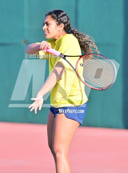Thumbnail 2 in District 16-6A Tournament @ Cy Park Tennis photogallery.