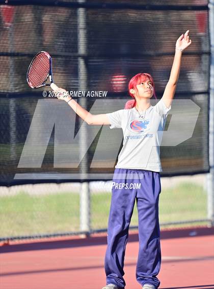 Thumbnail 3 in District 16-6A Tournament @ Cy Park Tennis photogallery.