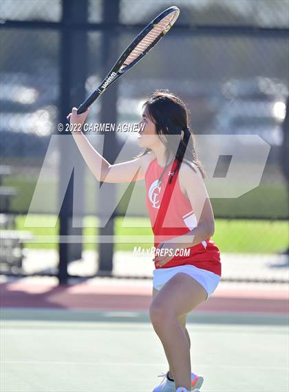 Thumbnail 3 in District 16-6A Tournament @ Cy Park Tennis photogallery.