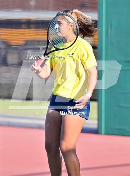 Thumbnail 1 in District 16-6A Tournament @ Cy Park Tennis photogallery.