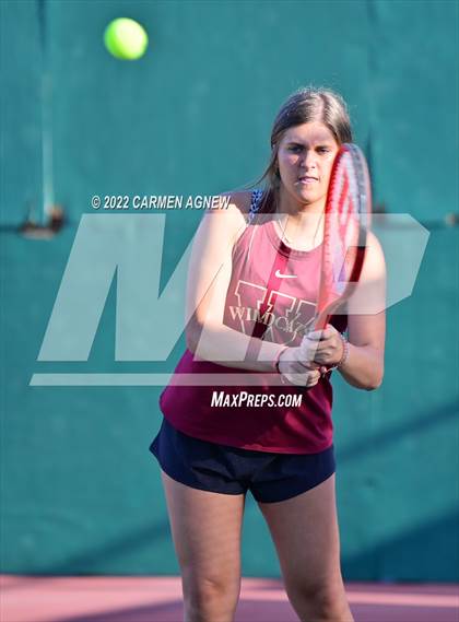 Thumbnail 1 in District 16-6A Tournament @ Cy Park Tennis photogallery.