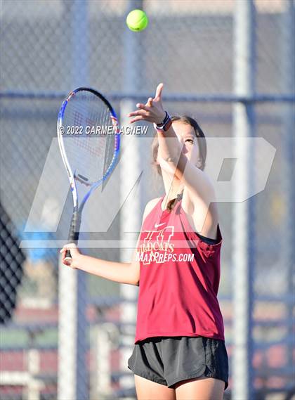 Thumbnail 3 in District 16-6A Tournament @ Cy Park Tennis photogallery.