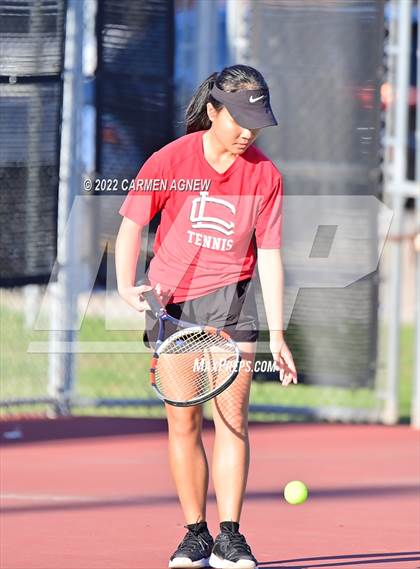 Thumbnail 3 in District 16-6A Tournament @ Cy Park Tennis photogallery.