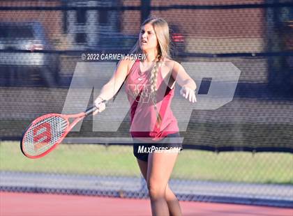 Thumbnail 1 in District 16-6A Tournament @ Cy Park Tennis photogallery.