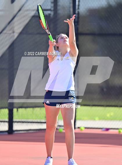 Thumbnail 1 in District 16-6A Tournament @ Cy Park Tennis photogallery.