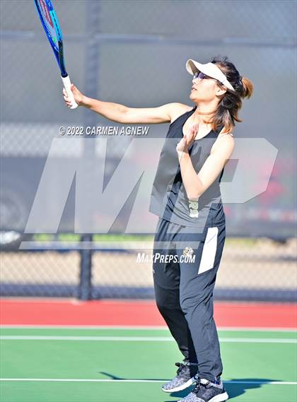 Thumbnail 1 in District 16-6A Tournament @ Cy Park Tennis photogallery.