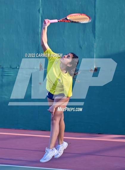 Thumbnail 1 in District 16-6A Tournament @ Cy Park Tennis photogallery.