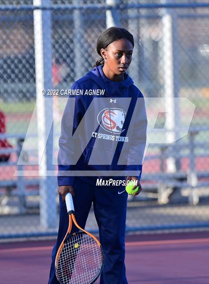 Thumbnail 2 in District 16-6A Tournament @ Cy Park Tennis photogallery.