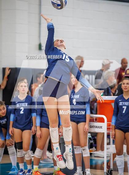 Thumbnail 3 in Skyview vs. Cathedral Catholic (Durango Fall Classic) photogallery.