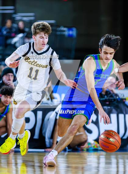 Thumbnail 1 in Liberty vs. Bellevue (WIAA 3A Round of 12) photogallery.