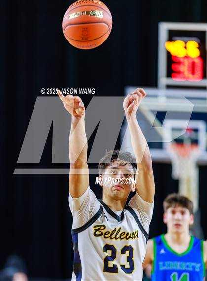 Thumbnail 3 in Liberty vs. Bellevue (WIAA 3A Round of 12) photogallery.