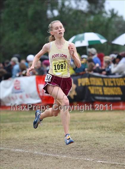 Thumbnail 3 in CIF State Cross Country Championships (D2 Girls) photogallery.